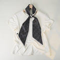 Chic Floral Print Soft Silk Scarf 6W6NSI257