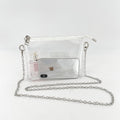 Jelly Transparent Chain Strap Crossbody Bag 6W10BBG1957