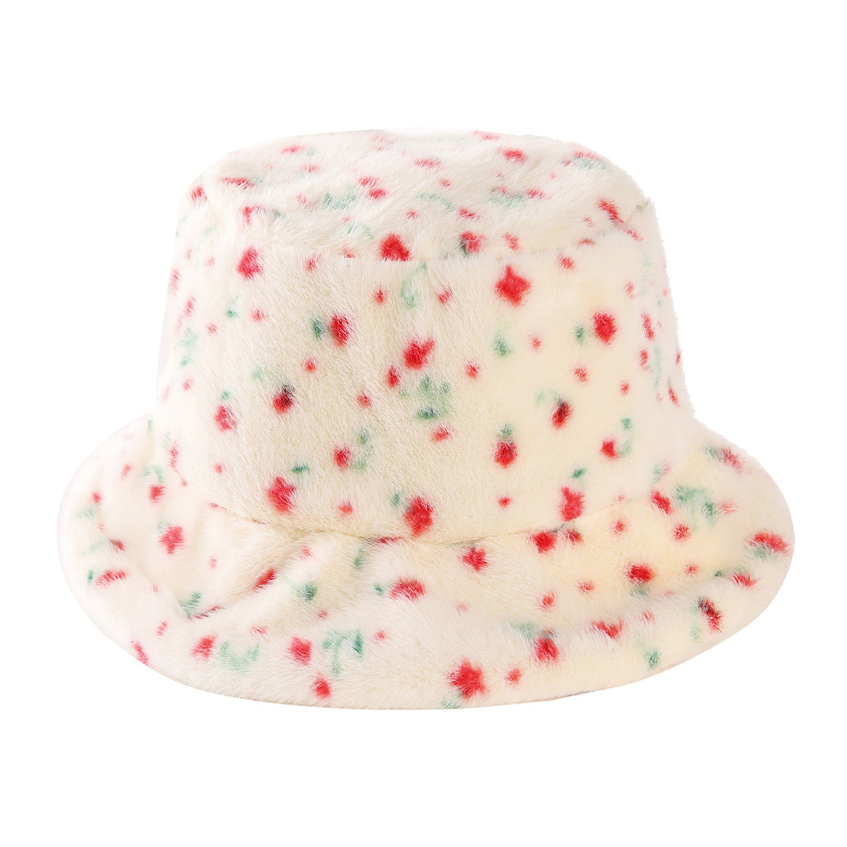 Floral Wide Brim Bucket Hat - DippedShop Wholesale - #2611