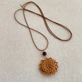 Vintage Straw Pendant Necklace - DippedShop Wholesale - #7539