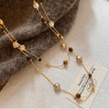 Pearl Natural Stone Necklace - DippedShop Wholesale - #6611