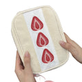 Cute Soft Plush Strawberry Embroidery - DippedShop Wholesale - #5763