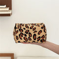 Vintage Leopard Pattern Lightweight Makeup Bag MK2BW6S10BOB67