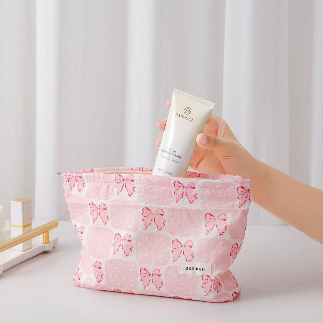 Cartoon Print Cosmetic Bag - DippedShop Wholesale - #8435