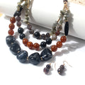 Boho Beaded Layered Necklace - DippedShop Wholesale - #6643