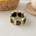 Stylish Irregular Resin Stackable Stretch Bracelet 6W6JBR583
