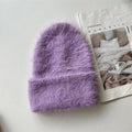 Fluffy Faux Fur Beanie - DippedShop Wholesale - #1187