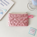 Stylish Bowknot Embossed Portable Makeup Bag MK2BW6S10BOB71