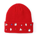 Rhinestone Knit Beanie - DippedShop Wholesale - #6179