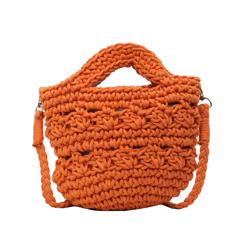 Hand-Woven Bucket Bag - DippedShop Wholesale - #5779