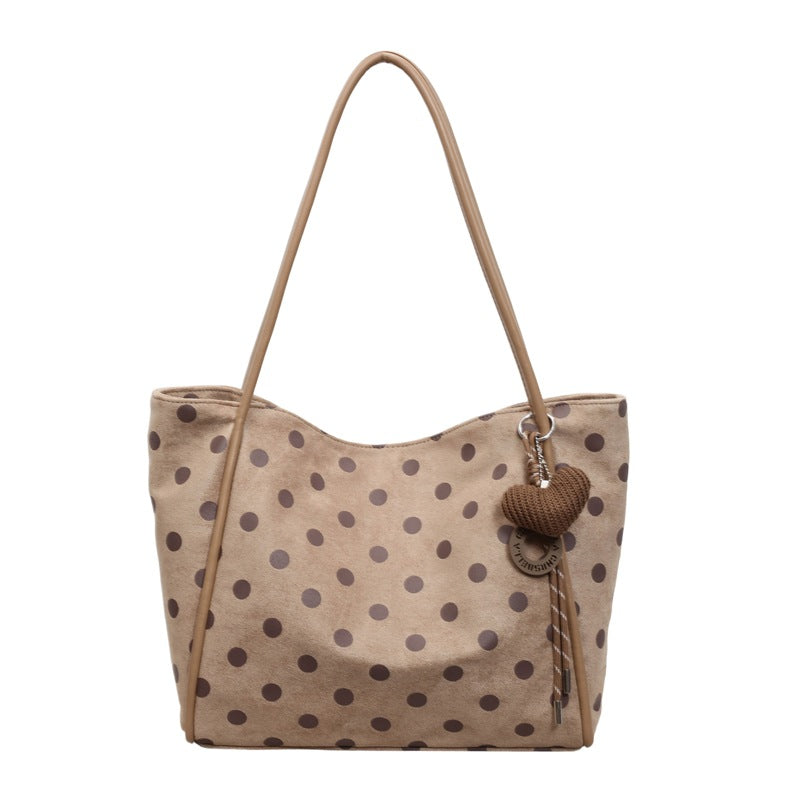 Trendy Polka Dot Large Capacity Tote Bag 6W10BBG1859
