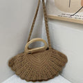 Crochet Shell Tote Bag - DippedShop Wholesale - #2595