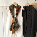 Reversible Faux Silk Scarf - DippedShop Wholesale - #5603