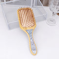 Square Wooden Massage Air Cushion Combs MK2PPM6CT5CB35