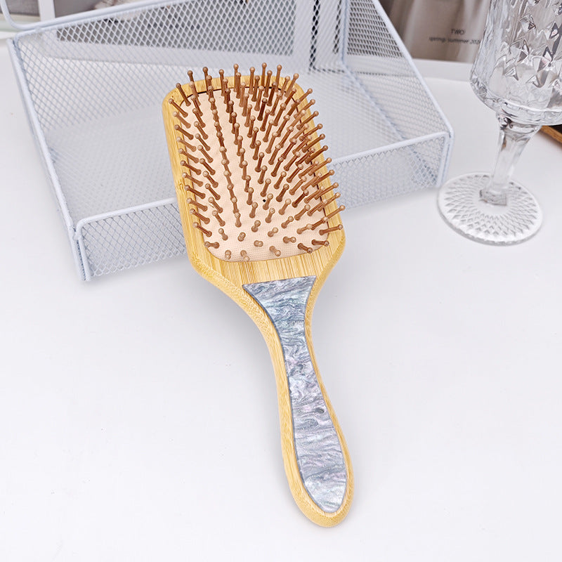 Square Wooden Massage Air Cushion Combs MK2PPM6CT5CB35