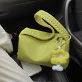 Simple Solid Color PU Handbag 6S10BBG1548