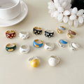 Stylish Gold Plated Rose Motif - DippedShop Wholesale - #0131
