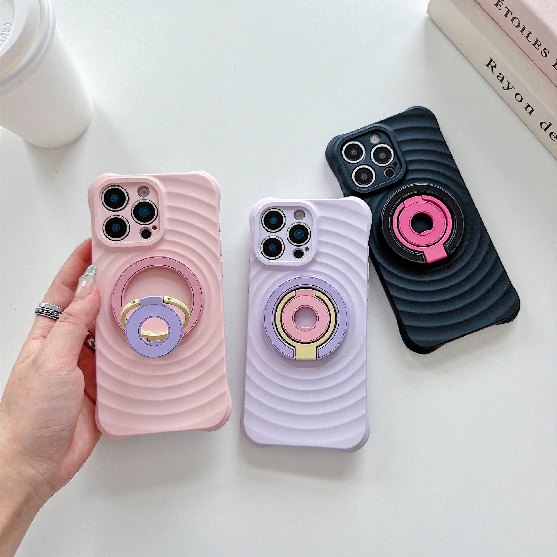 Magnetic Ring Holder Phone Case - DippedShop Wholesale - #1347