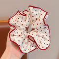Checkered Polka Dot Hair Ties - DippedShop Wholesale - #6563