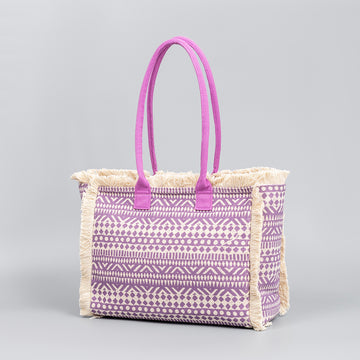 Vintage Print Tassel Handbags DPFB0720