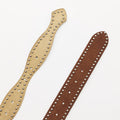 Punk Style Double Studded Adjustable Leather Belt 6W6JBT164