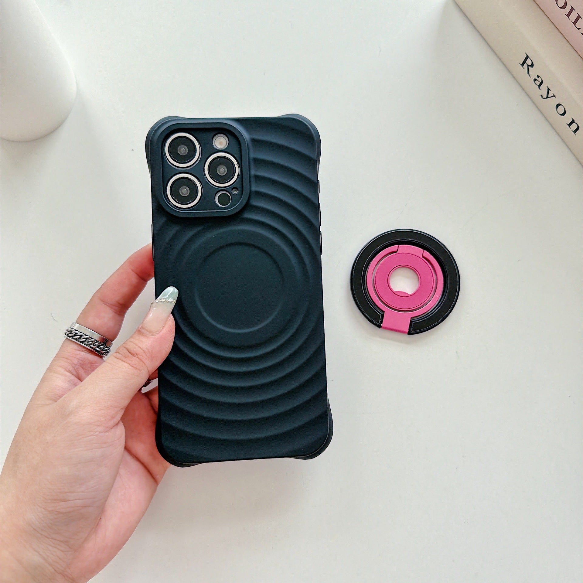 Magnetic Ring Holder Phone Case - DippedShop Wholesale - #0723