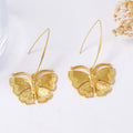 Vintage Butterfly Drop Earrings - DippedShop Wholesale - #9523
