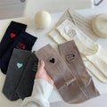 Embroidered Slouchy Socks - DippedShop Wholesale - #4451