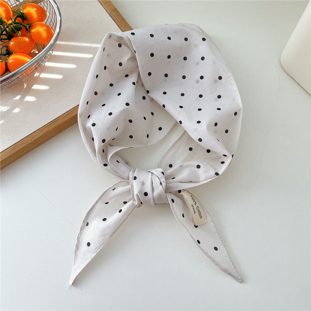 Polka Dot Neckerchief Scarf - DippedShop Wholesale - #0963