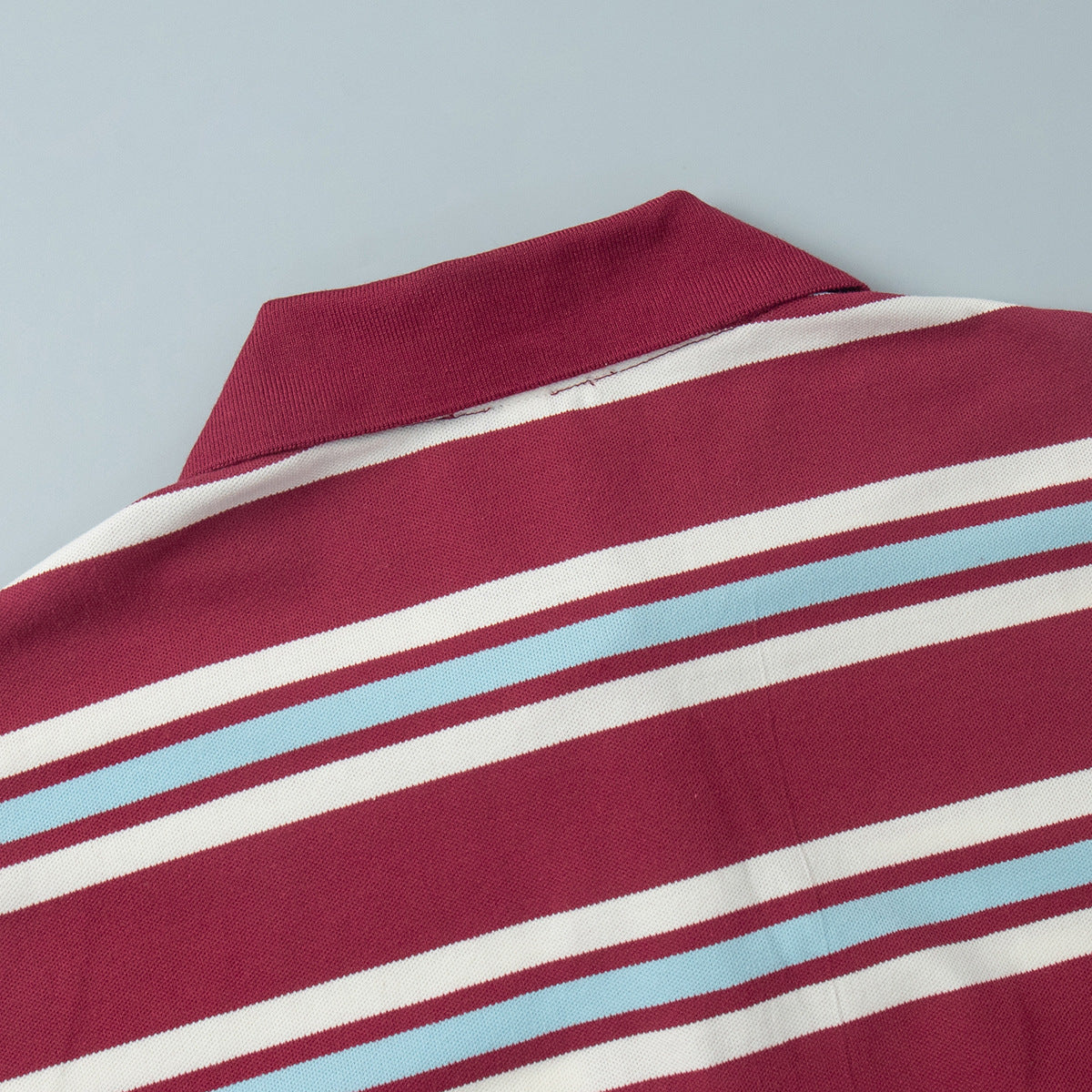 Vintage Striped Polo Shirt - DippedShop Wholesale - #5331