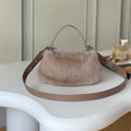 Cute Fluffy Faux Fur Dumpling Crossbody Bag 6W10BBG2389