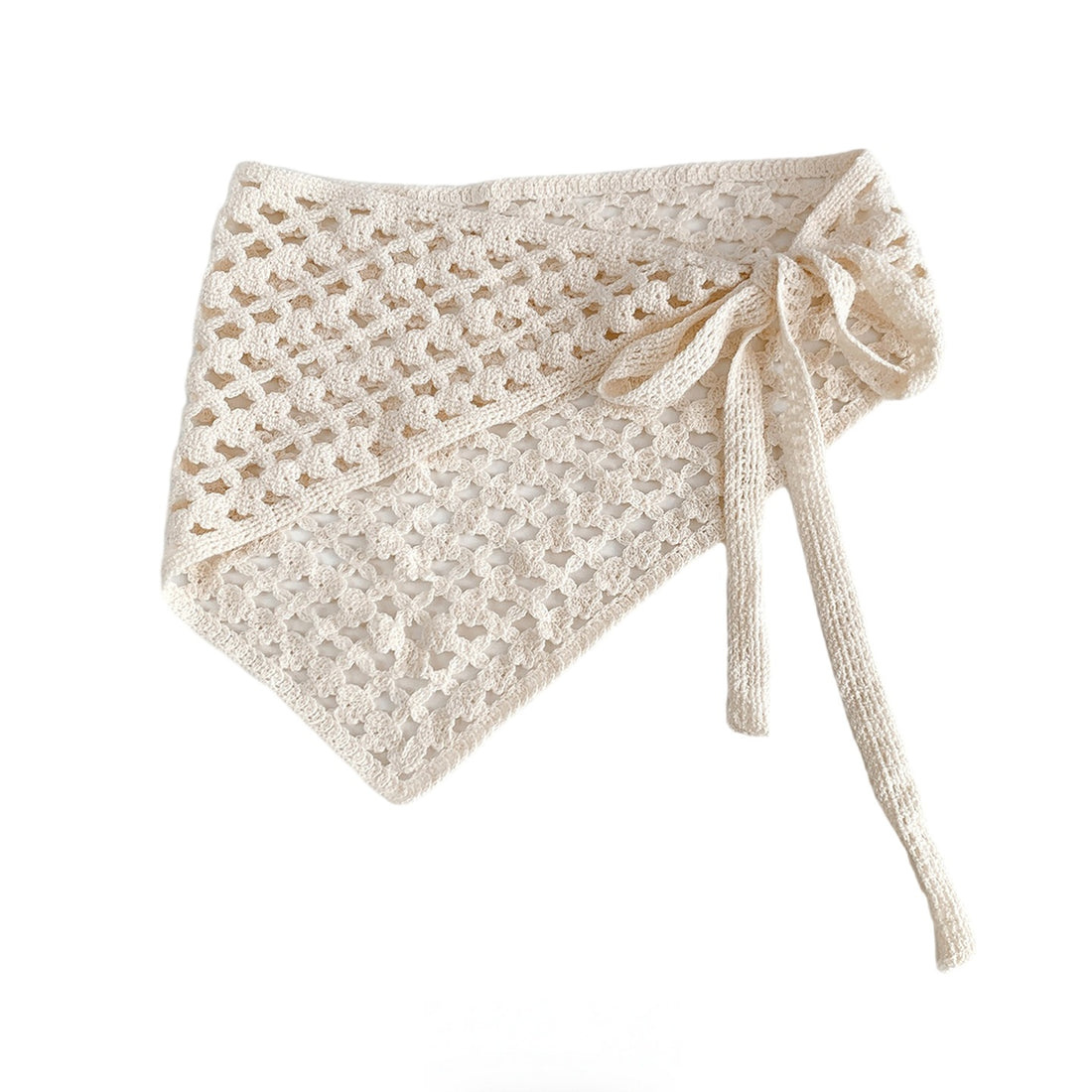 Lace Triangle Hip Scarf - DippedShop Wholesale - #7779