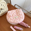 Colorful Polka Dots Quilted Shell Makeup Bag MK2BW6S10BOB123
