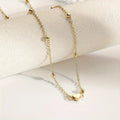 Fashion Round Beaded Double Layered Waist Chain 8ZA6JBC98T
