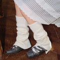 Trendy Wool-Blend Knit Slouch Leg Warmers 6W8FSO873