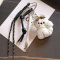 Cute Plush Puppy Pendant Keychain Bag Charm 6W10BBC377