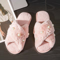 Plush Bride Slippers - DippedShop Wholesale - #6099