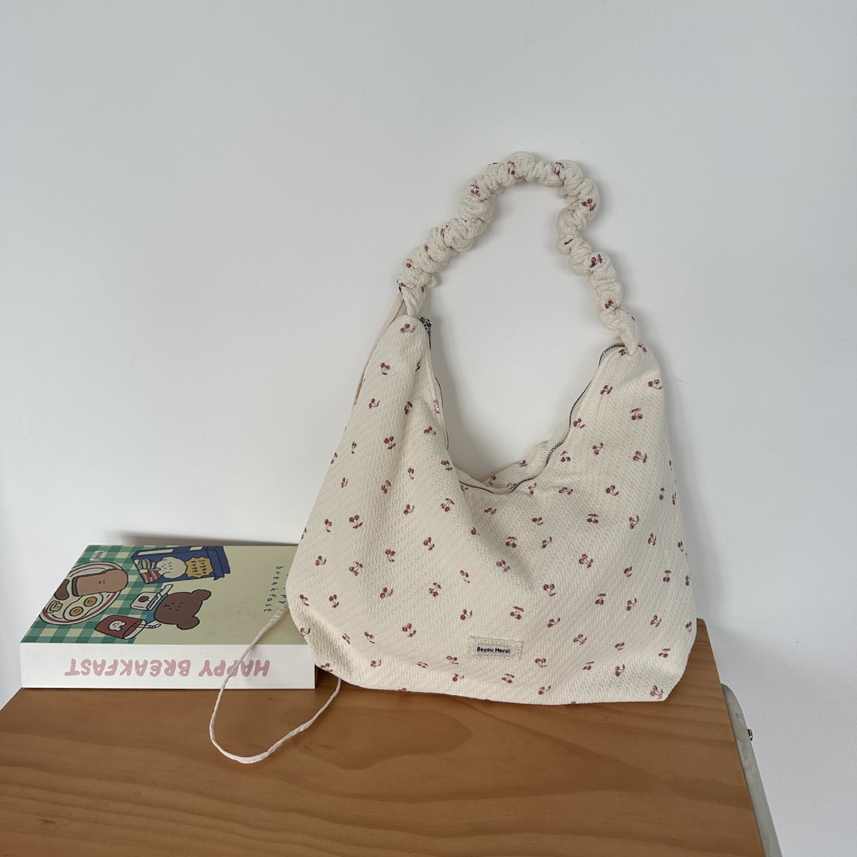 Floral Print Hobo Bag - DippedShop Wholesale - #6291