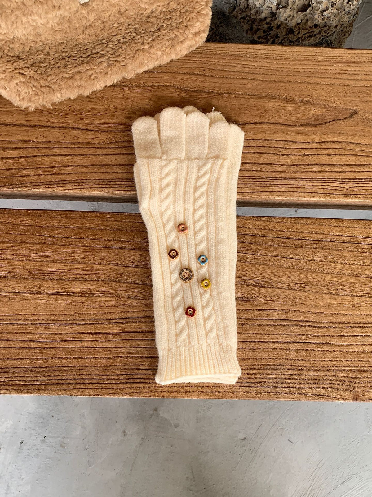 Warm Knit Gloves - DippedShop Wholesale - #3763
