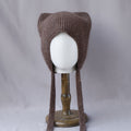 Cute Cat Ear Angora Knit Bonnet 6W6HAT690