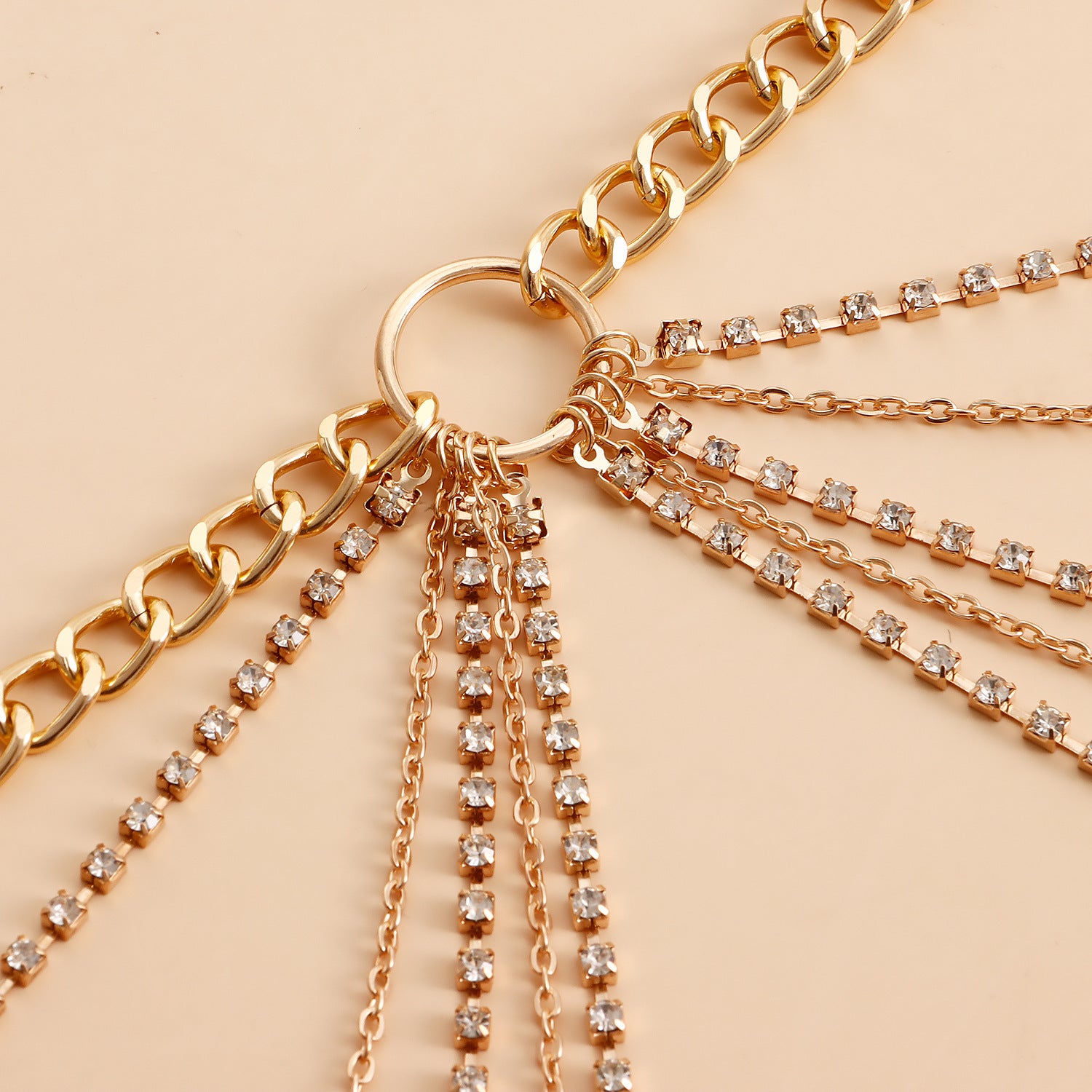 Trendy Multi-Layer Cubic Zirco - DippedShop Wholesale - #7923