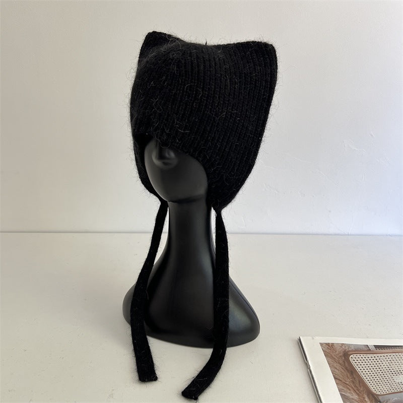 Cat Ear Sequin Beanie - DippedShop Wholesale - #0963