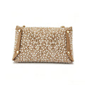 Elegant Pearl Square Evening Purse Handbag 6W10BBG1972