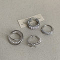 Layered Wrapped Pearl Ring - DippedShop Wholesale - #8755