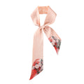 Chic Floral Print Skin Silk Scarf 6W6NSI221