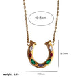 Creative Gold Plated Boot Pendant Choker Necklace 6W6JNC641