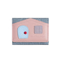 Chic Color Block House Coin Purse Wallet 6S10BWB132