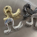 Minimalist Irregular Metal Hair Claw Clip MK2MBEP6W6HCP362