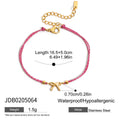 Sweet Gold Plated Bowknot Double Layer Bracelets 6W6JBR480