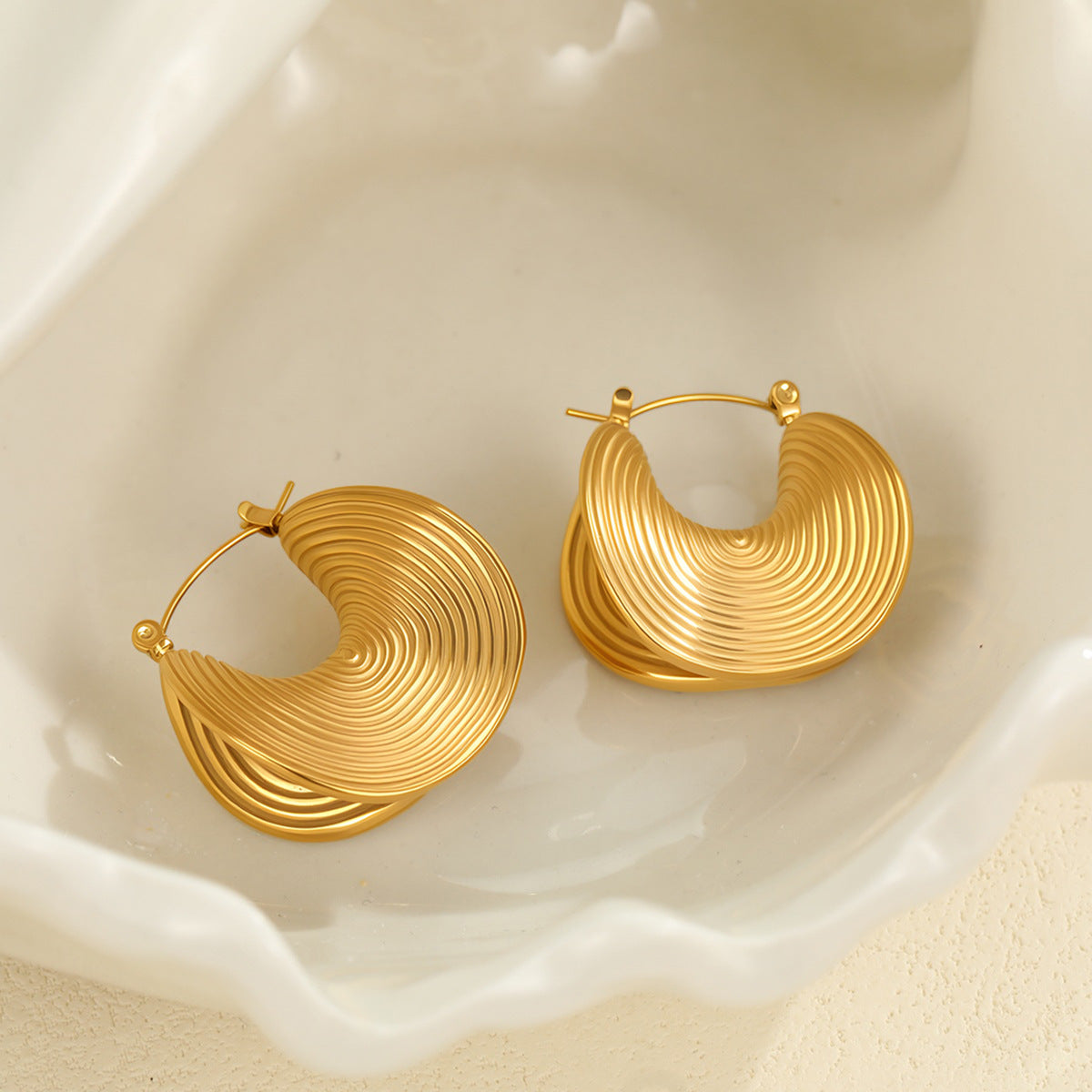 Elegant Gold Plated Irregular - DippedShop Wholesale - #2035